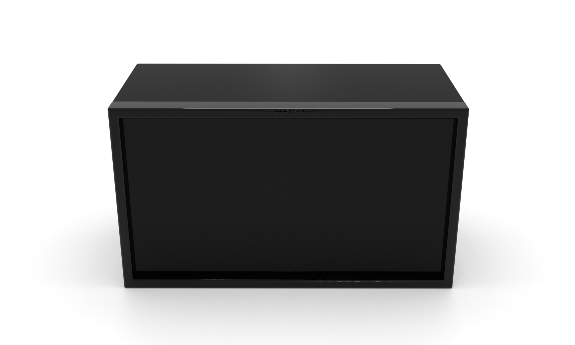 Скляний комп'ютерний стіл Темпл black